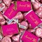 3lb Pink Sweet 16 Chocolate Candy Mix Assorted Wrapped Miniatures & Pink Foiled Kisses for Birthday Party Favors, Gift Bags, Candy Buffets & Dessert Tables